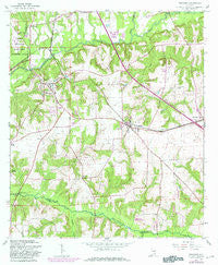 Pinckard Alabama Historical topographic map, 1:24000 scale, 7.5 X 7.5 Minute, Year 1960