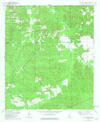 Pine Apple South Alabama Historical topographic map, 1:24000 scale, 7.5 X 7.5 Minute, Year 1981