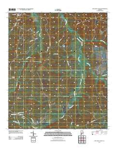 Pine Apple South Alabama Historical topographic map, 1:24000 scale, 7.5 X 7.5 Minute, Year 2011