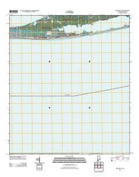 Pine Beach Alabama Historical topographic map, 1:24000 scale, 7.5 X 7.5 Minute, Year 2011