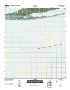 Pine Beach Alabama Historical topographic map, 1:24000 scale, 7.5 X 7.5 Minute, Year 2011
