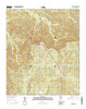 Pine Level Alabama Current topographic map, 1:24000 scale, 7.5 X 7.5 Minute, Year 2014
