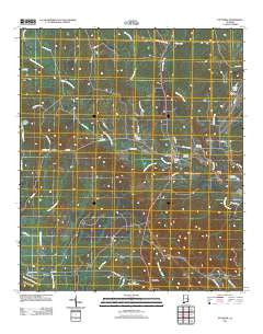 Pittsview Alabama Historical topographic map, 1:24000 scale, 7.5 X 7.5 Minute, Year 2011