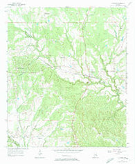 Pittsview Alabama Historical topographic map, 1:24000 scale, 7.5 X 7.5 Minute, Year 1957