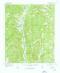 Plantersville Alabama Historical topographic map, 1:62500 scale, 15 X 15 Minute, Year 1959