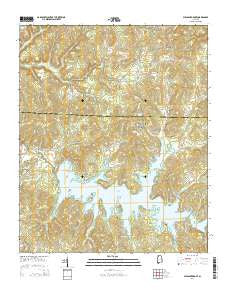 Pleasant Grove Alabama Current topographic map, 1:24000 scale, 7.5 X 7.5 Minute, Year 2014