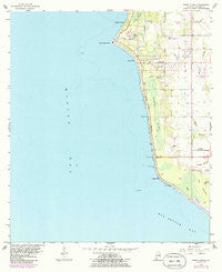 Point Clear Alabama Historical topographic map, 1:24000 scale, 7.5 X 7.5 Minute, Year 1956