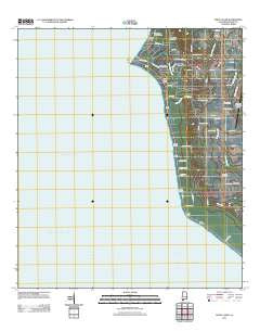 Point Clear Alabama Historical topographic map, 1:24000 scale, 7.5 X 7.5 Minute, Year 2011