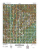 Pollard Alabama Historical topographic map, 1:24000 scale, 7.5 X 7.5 Minute, Year 2011