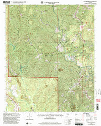 Poplar Springs Alabama Historical topographic map, 1:24000 scale, 7.5 X 7.5 Minute, Year 2000