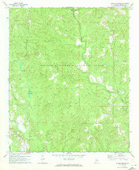 Poplar Springs Alabama Historical topographic map, 1:24000 scale, 7.5 X 7.5 Minute, Year 1969
