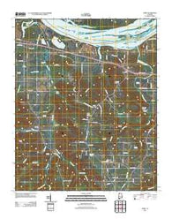 Pride Alabama Historical topographic map, 1:24000 scale, 7.5 X 7.5 Minute, Year 2011