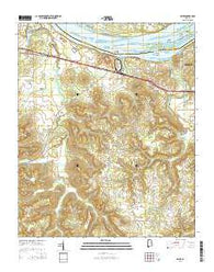 Pride Alabama Current topographic map, 1:24000 scale, 7.5 X 7.5 Minute, Year 2014