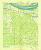 Pride Alabama Historical topographic map, 1:24000 scale, 7.5 X 7.5 Minute, Year 1936
