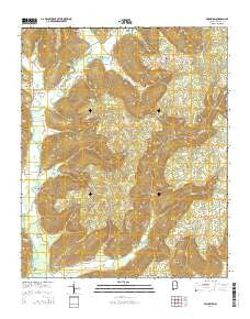 Princeton Alabama Current topographic map, 1:24000 scale, 7.5 X 7.5 Minute, Year 2014