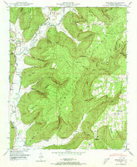 Princeton Alabama Historical topographic map, 1:24000 scale, 7.5 X 7.5 Minute, Year 1948