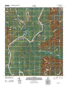 Putnam Alabama Historical topographic map, 1:24000 scale, 7.5 X 7.5 Minute, Year 2011