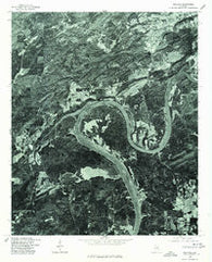 Ragland Alabama Historical topographic map, 1:24000 scale, 7.5 X 7.5 Minute, Year 1975