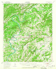Ragland Alabama Historical topographic map, 1:62500 scale, 15 X 15 Minute, Year 1947