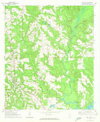 Red Level Alabama Historical topographic map, 1:24000 scale, 7.5 X 7.5 Minute, Year 1971