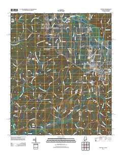 Red Bay Alabama Historical topographic map, 1:24000 scale, 7.5 X 7.5 Minute, Year 2011
