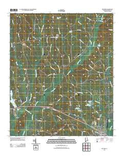 Reform Alabama Historical topographic map, 1:24000 scale, 7.5 X 7.5 Minute, Year 2011