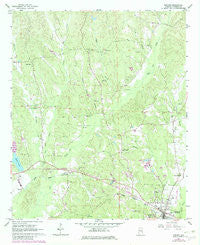 Reform Alabama Historical topographic map, 1:24000 scale, 7.5 X 7.5 Minute, Year 1967