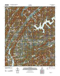 Remlap Alabama Historical topographic map, 1:24000 scale, 7.5 X 7.5 Minute, Year 2011
