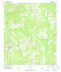 Repton Alabama Historical topographic map, 1:24000 scale, 7.5 X 7.5 Minute, Year 1971