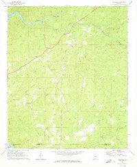 Richville Alabama Historical topographic map, 1:24000 scale, 7.5 X 7.5 Minute, Year 1971