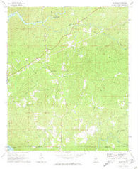 Richville Alabama Historical topographic map, 1:24000 scale, 7.5 X 7.5 Minute, Year 1971