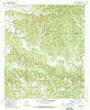Ridgeville Alabama Historical topographic map, 1:24000 scale, 7.5 X 7.5 Minute, Year 1981