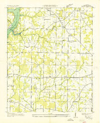 Ripley Alabama Historical topographic map, 1:24000 scale, 7.5 X 7.5 Minute, Year 1936