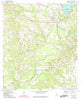 River Falls Alabama Historical topographic map, 1:24000 scale, 7.5 X 7.5 Minute, Year 1971