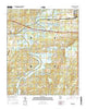 Riverside Alabama Current topographic map, 1:24000 scale, 7.5 X 7.5 Minute, Year 2014