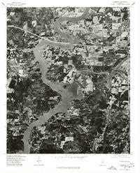 Riverside Alabama Historical topographic map, 1:24000 scale, 7.5 X 7.5 Minute, Year 1975