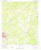 Roanoke East Alabama Historical topographic map, 1:24000 scale, 7.5 X 7.5 Minute, Year 1969