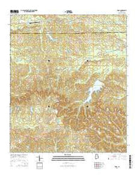 Roba Alabama Current topographic map, 1:24000 scale, 7.5 X 7.5 Minute, Year 2014