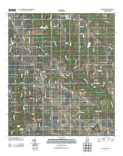 Robertsdale Alabama Historical topographic map, 1:24000 scale, 7.5 X 7.5 Minute, Year 2011