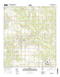 Robertsdale Alabama Current topographic map, 1:24000 scale, 7.5 X 7.5 Minute, Year 2014