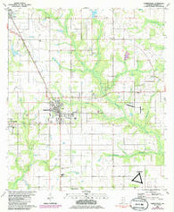 Robertsdale Alabama Historical topographic map, 1:24000 scale, 7.5 X 7.5 Minute, Year 1980