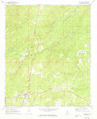 Rockford Alabama Historical topographic map, 1:24000 scale, 7.5 X 7.5 Minute, Year 1971