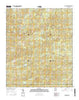 Rockford SW Alabama Current topographic map, 1:24000 scale, 7.5 X 7.5 Minute, Year 2014