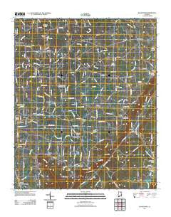 Rodentown Alabama Historical topographic map, 1:24000 scale, 7.5 X 7.5 Minute, Year 2011