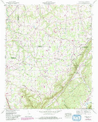 Rodentown Alabama Historical topographic map, 1:24000 scale, 7.5 X 7.5 Minute, Year 1959