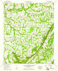 Rodentown Alabama Historical topographic map, 1:24000 scale, 7.5 X 7.5 Minute, Year 1959