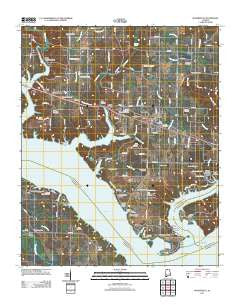Rogersville Alabama Historical topographic map, 1:24000 scale, 7.5 X 7.5 Minute, Year 2011