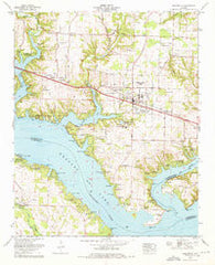 Rogersville Alabama Historical topographic map, 1:24000 scale, 7.5 X 7.5 Minute, Year 1974