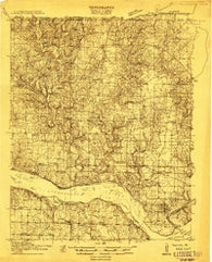 Rogersville Alabama Historical topographic map, 1:48000 scale, 15 X 15 Minute, Year 1914