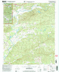 Ross Mountain Alabama Historical topographic map, 1:24000 scale, 7.5 X 7.5 Minute, Year 2001